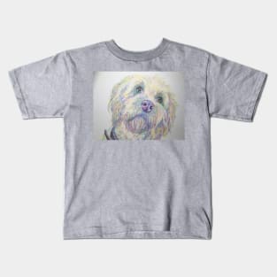 Cream Cockerpoo Kids T-Shirt